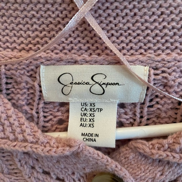 Pink Buttoned Sweater - Picture 2 of 3